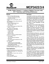 DataSheet MCP3423 pdf